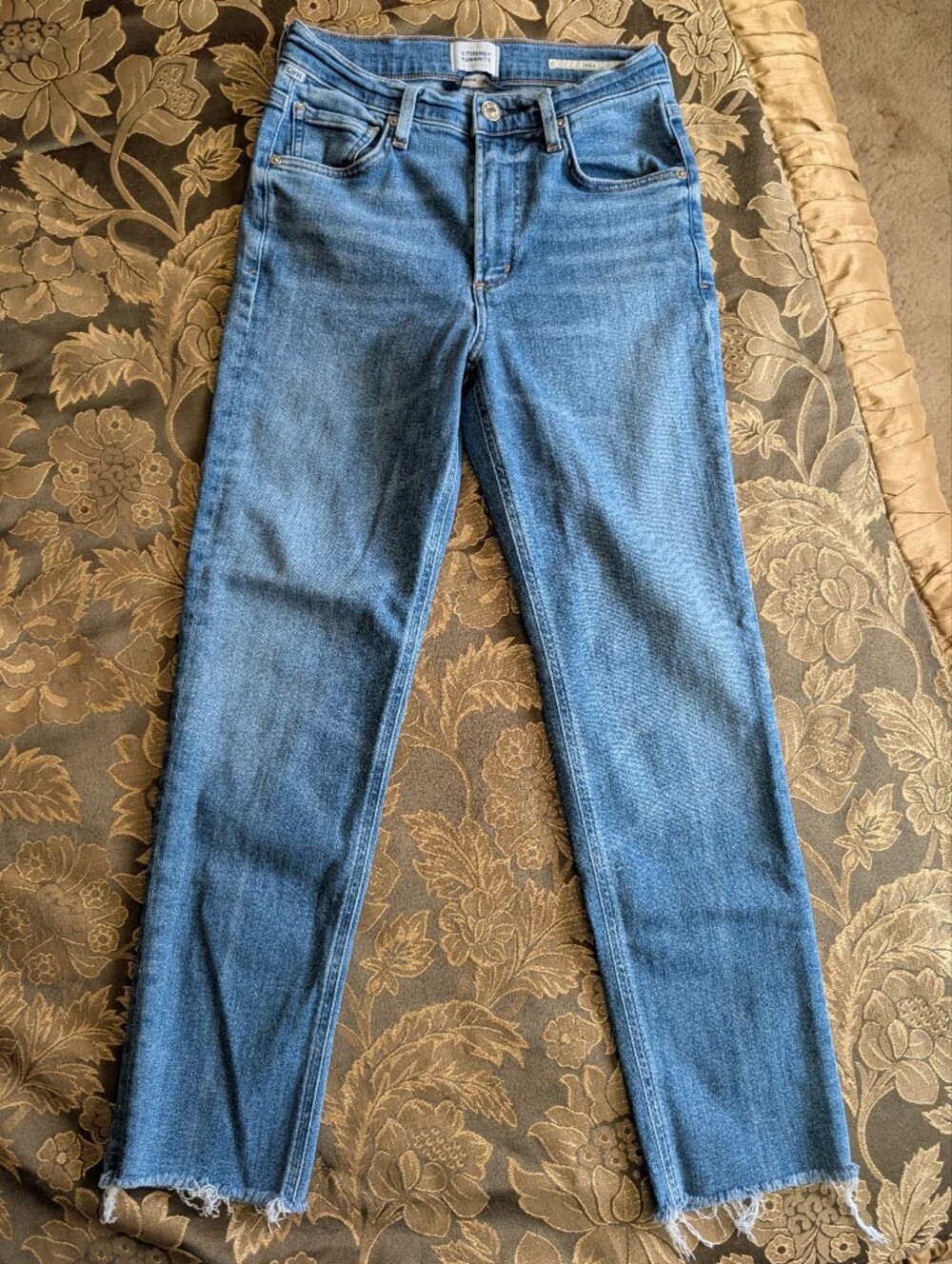 Citizens Of Humanity Jeans Women's Size 25-Light Blue Cropped Jeans